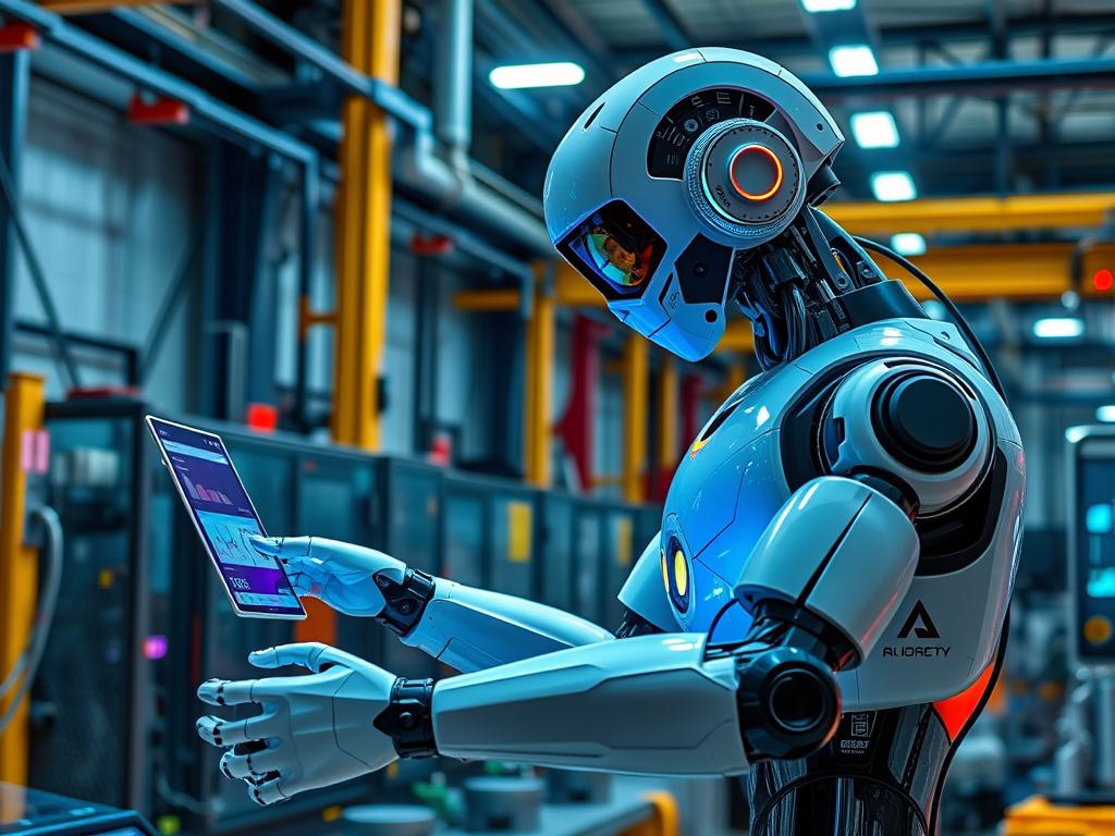 AI in industrial robotics