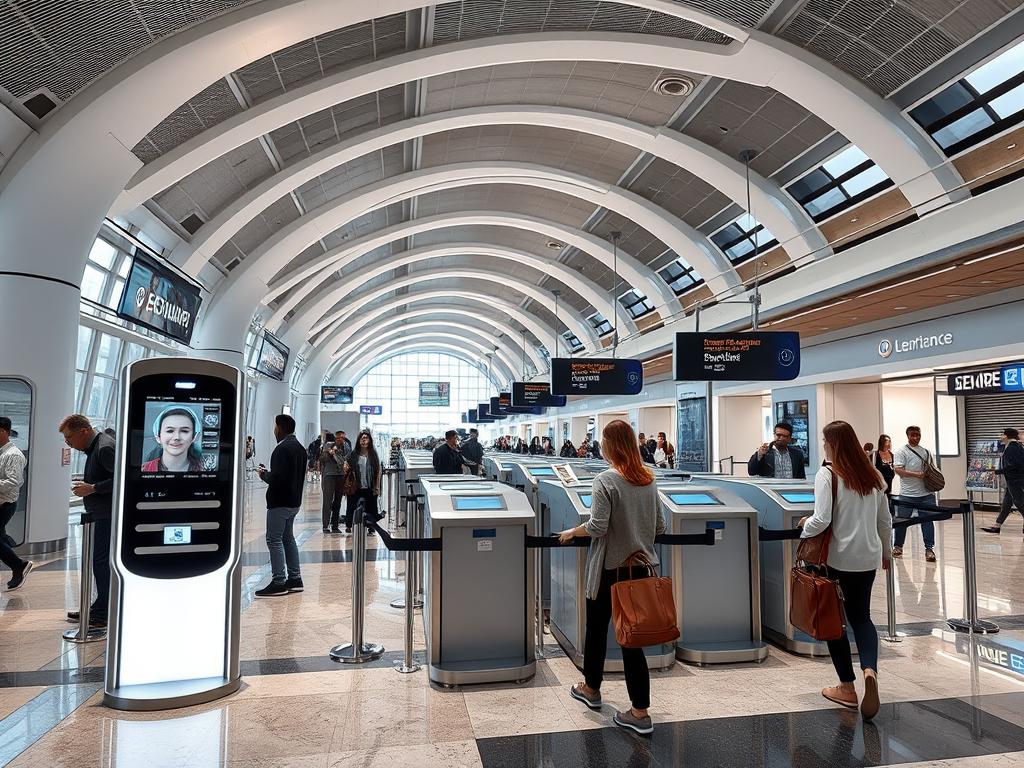 Biometrics in airports