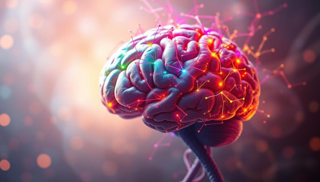 Brainbow neural connections