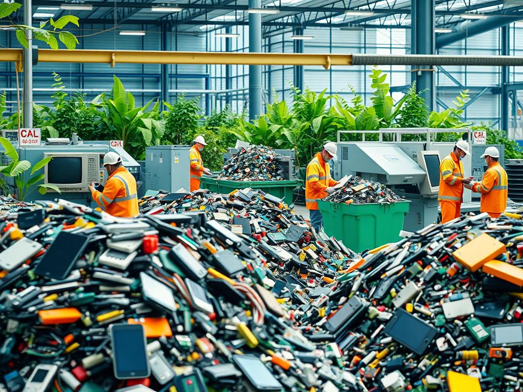 E-waste recycling