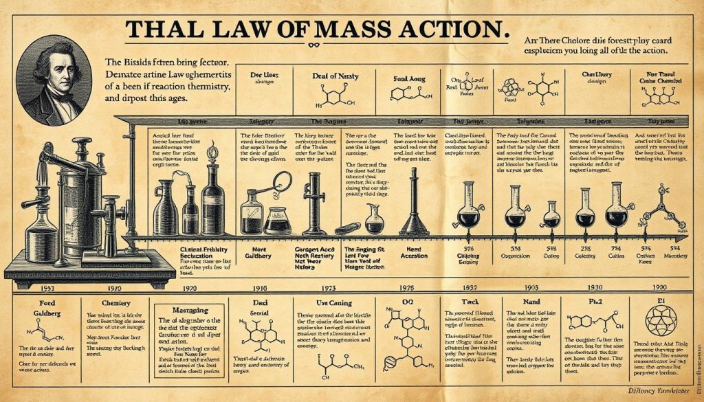 Historical development of law of mass action