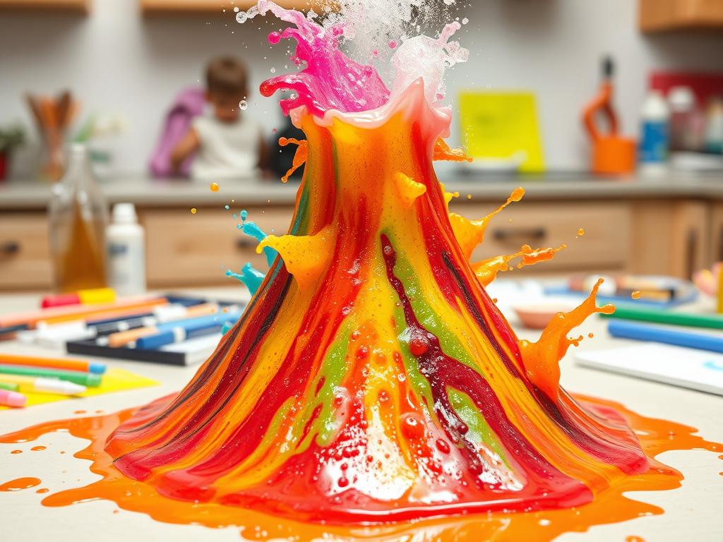 Homemade Volcano