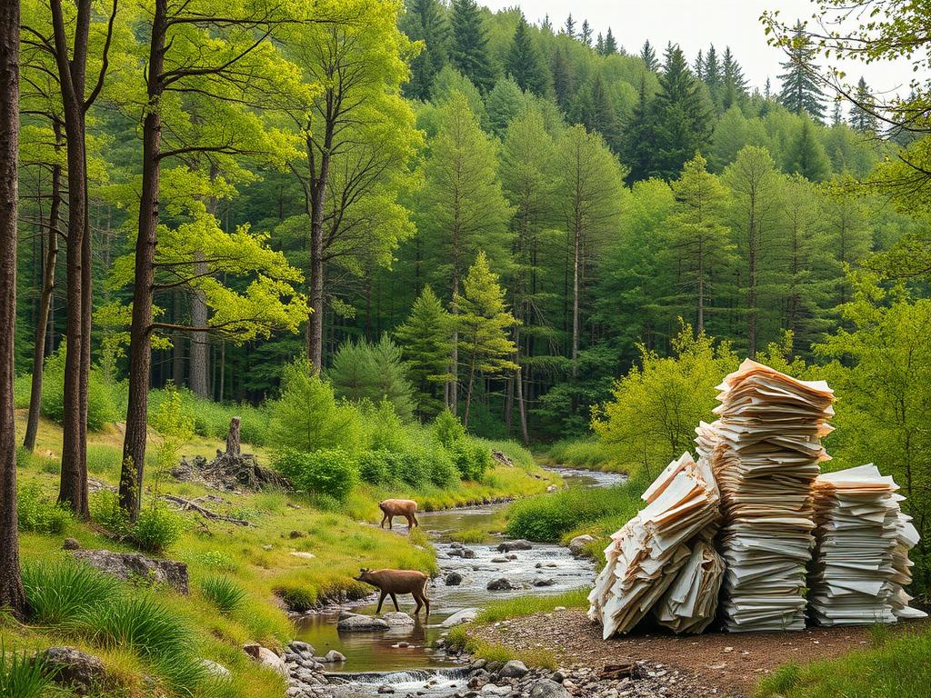 Paper recycling