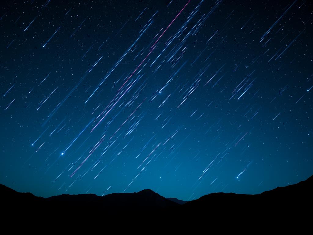 Perseid meteor shower