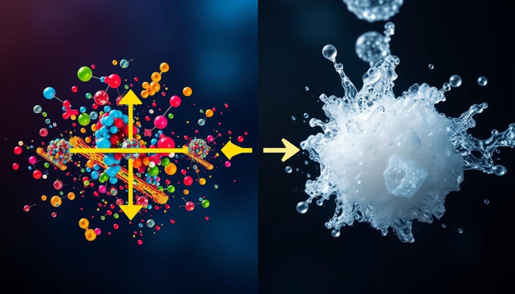 Reversible and irreversible reactions