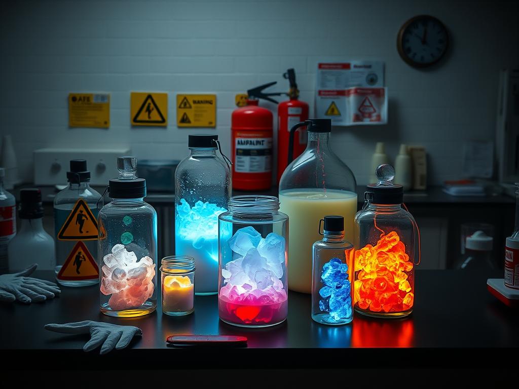 Safety considerations for luminous materials