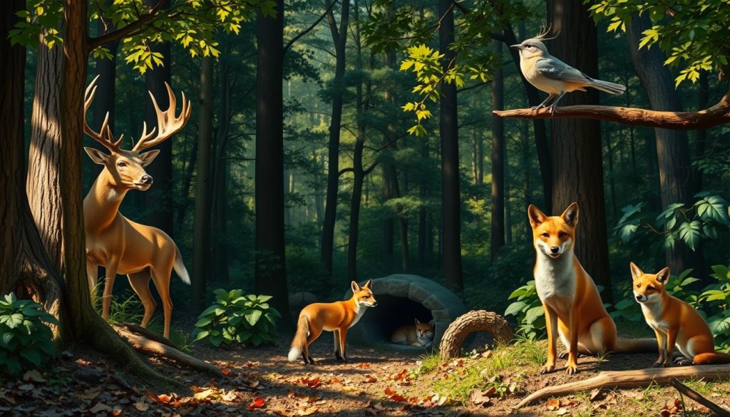 Territorial behavior