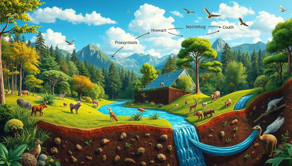 carbon cycle and ecosystems