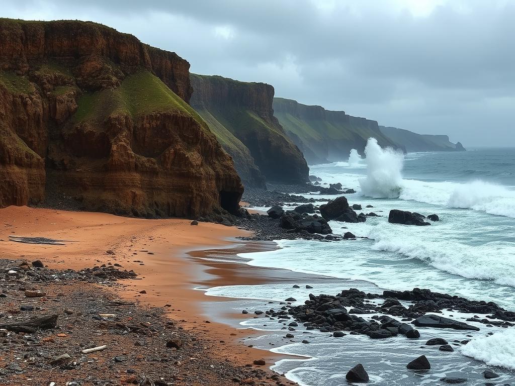 coastal erosion