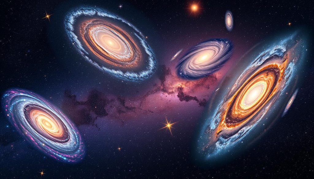 distant galaxies