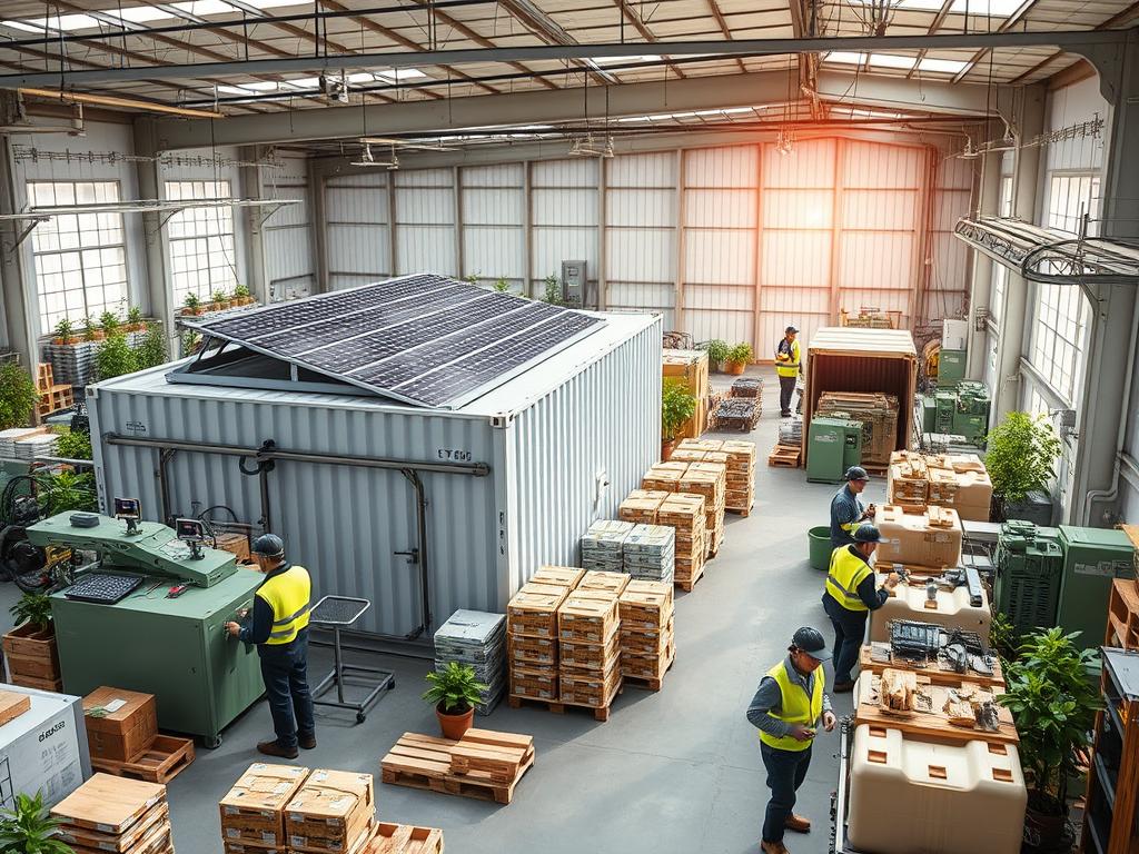 energy-efficient container manufacturing