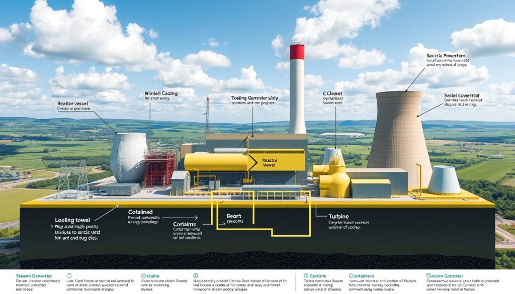 nuclear power plant diagram