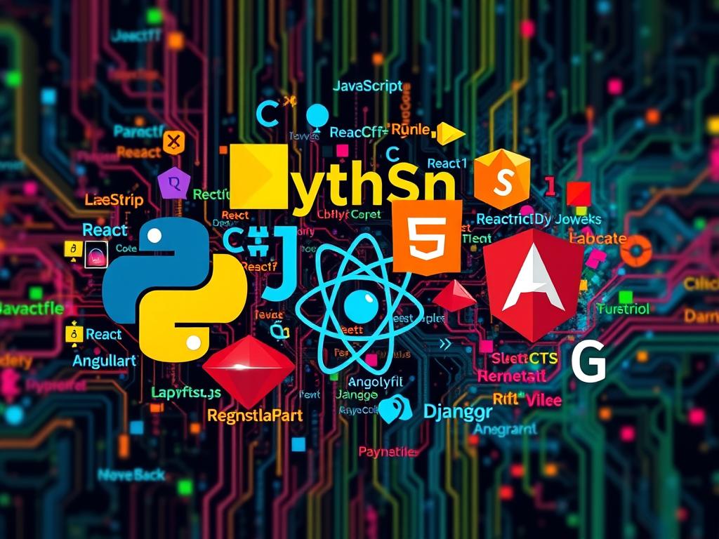 programming languages and frameworks