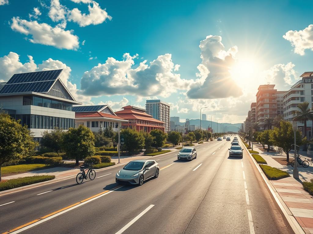 solar-powered transportation