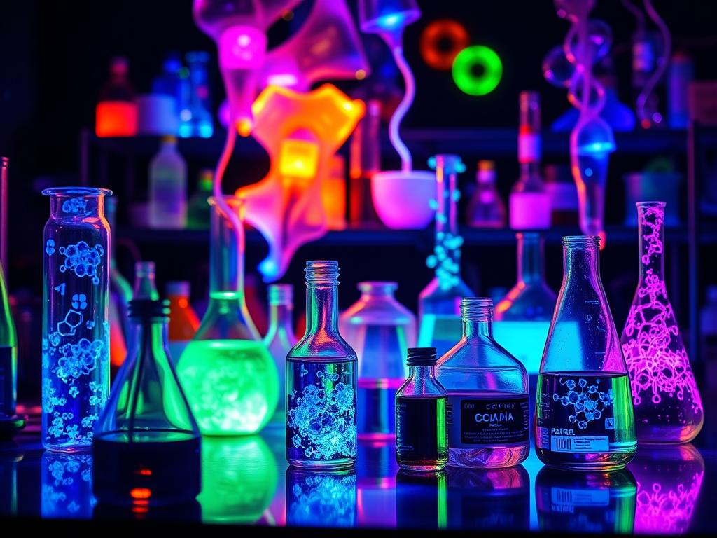synthetic luminescent compounds