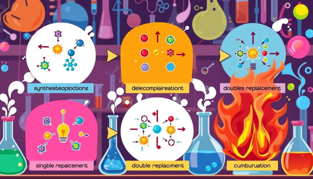 types of chemical reactions