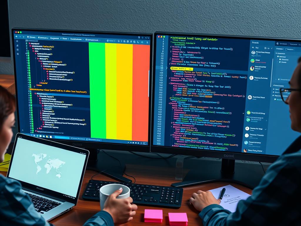 version control and code reviews